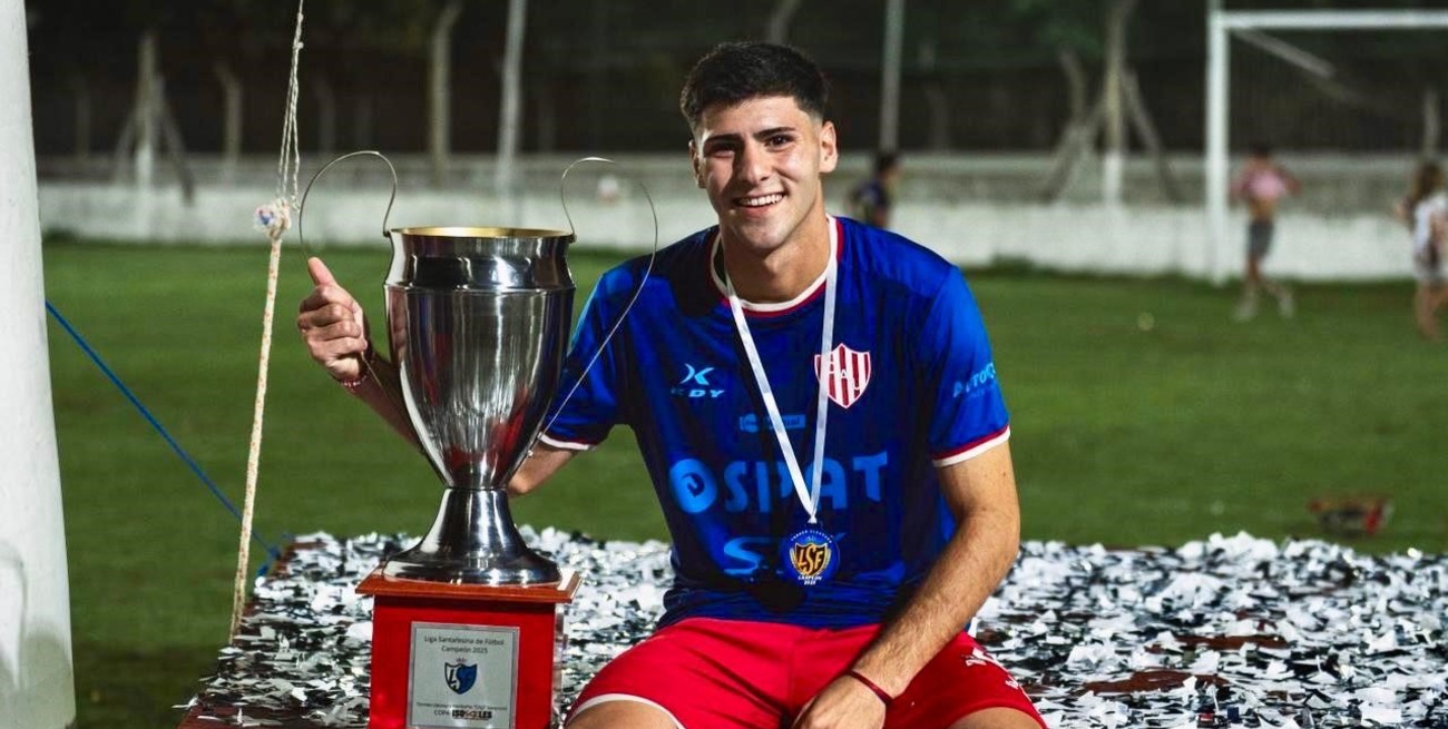 Nazareno Fazzi, el pibe de Unión que no para de crecer