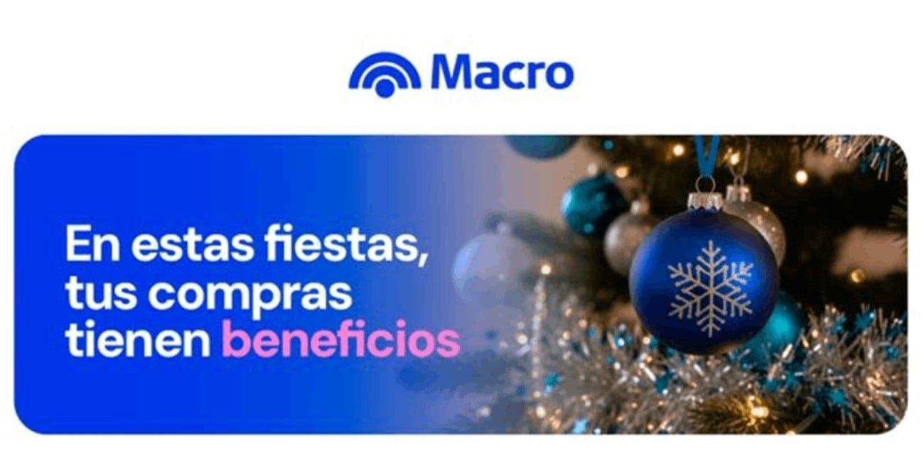 Banco Macro tiene los mejores beneficios en las fiestas de navidad y año nuevo