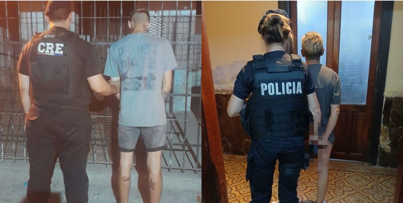 Dos detenidos por robar prendas de vestir dentro de una feria comercial
