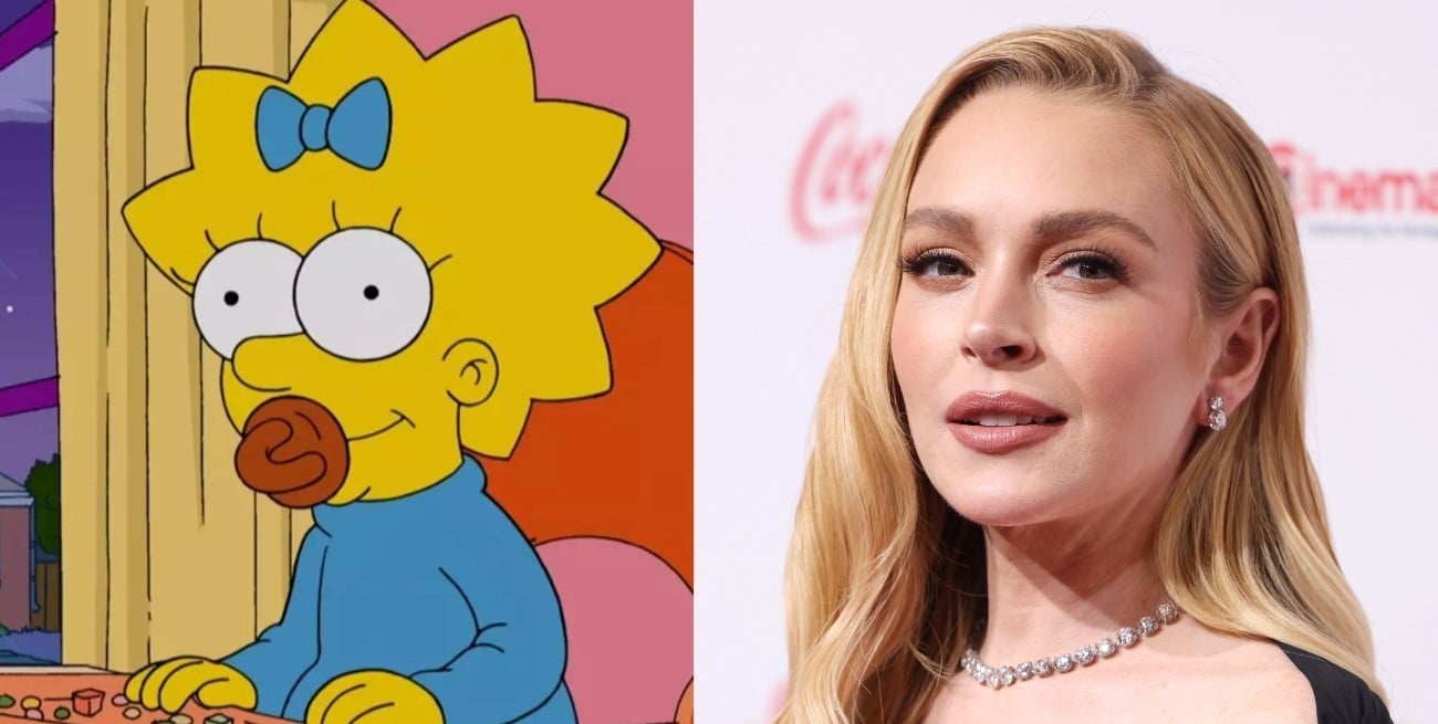 Lindsay Lohan le pondrá voz a Maggie en un episodio histórico de Los Simpson