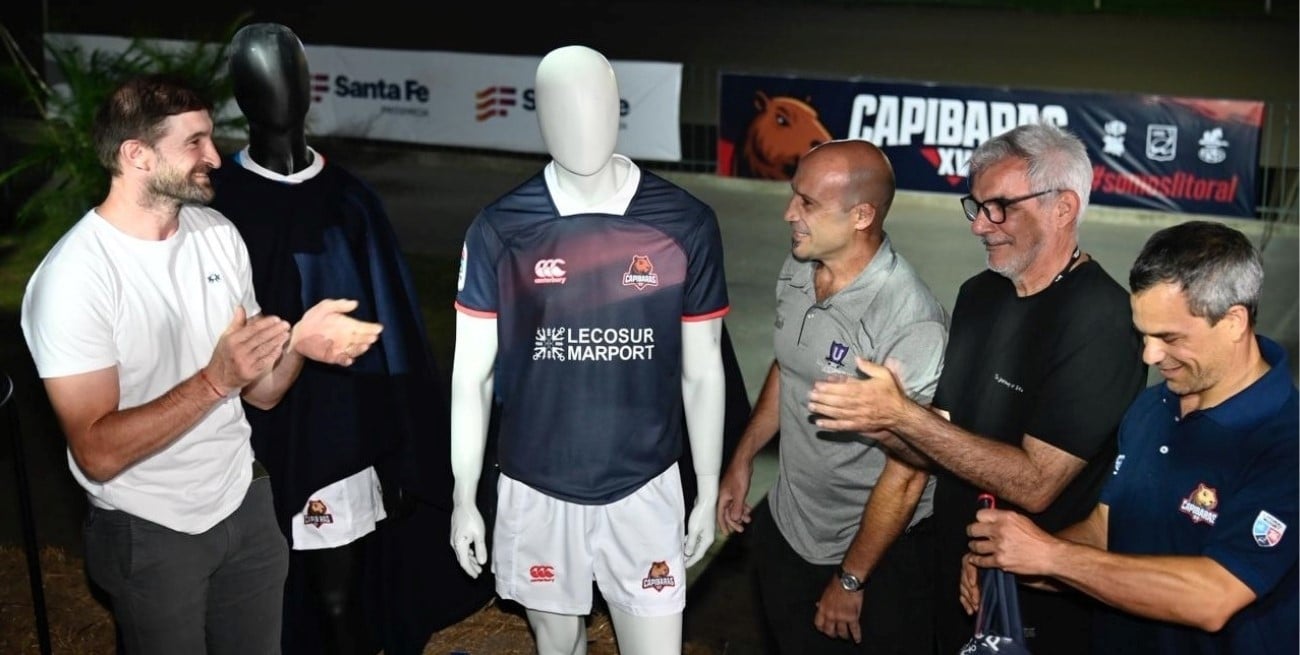 Capibaras XV presentó la camiseta para el debut en el Super Rugby Américas
