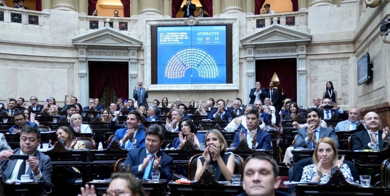 El oficialismo logró media sanción del Presupuesto 2026 sin la derogación en Discapacidad y Universidades