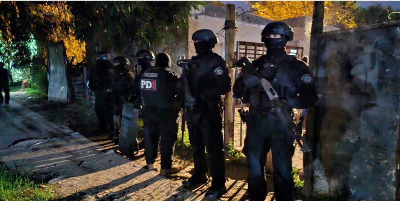 Microtráfico: siete allanamientos, dos detenidos y secuestros de cocaína, dinero y un arma