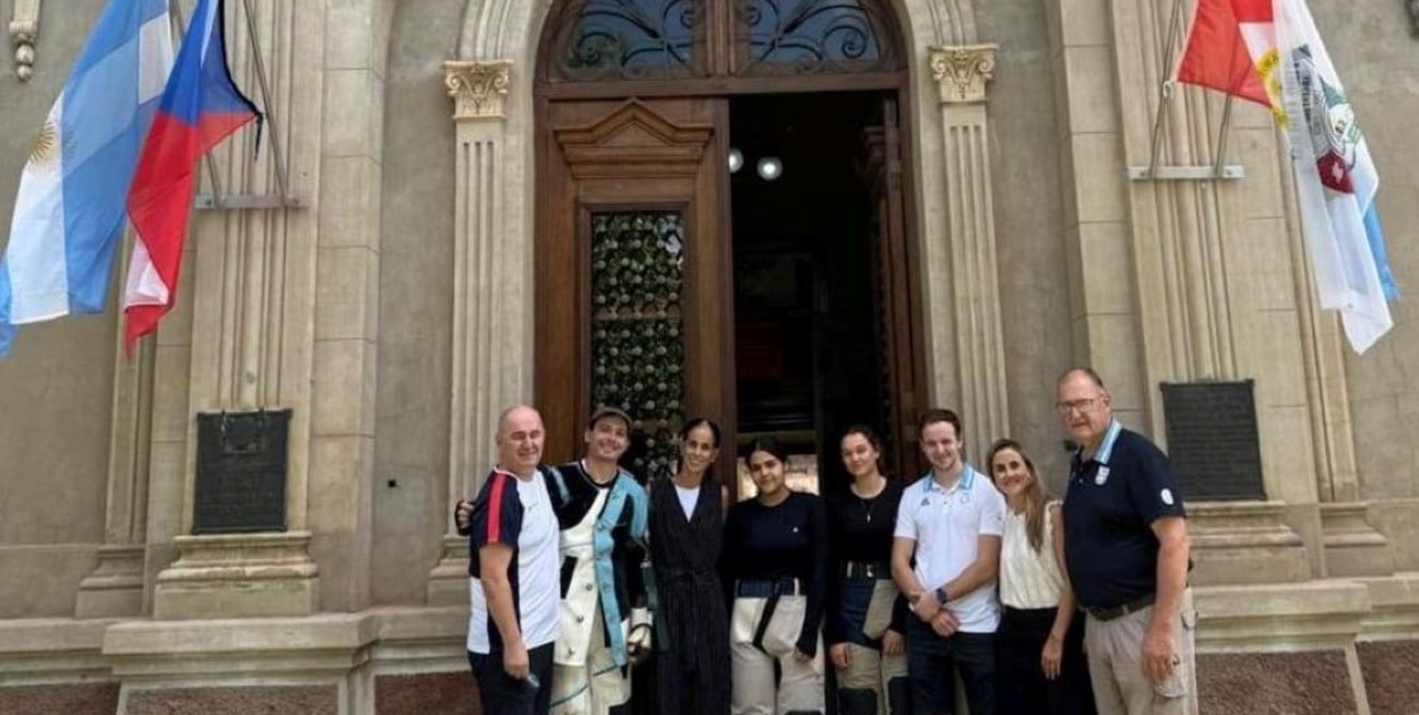 Lubos Opelka visitó San Carlos Sud en una experiencia de formación deportiva