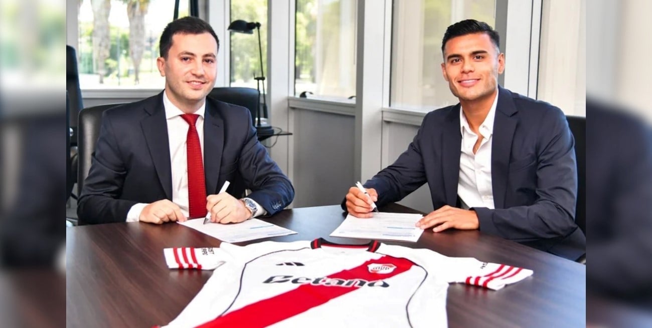 Fausto Vera es el primer refuerzo de River: llega desde Brasil para reemplazar a Enzo Pérez