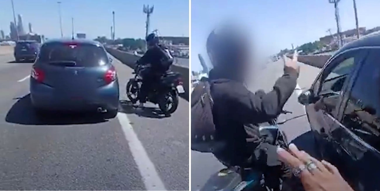 Suspensión de la licencia a dos conductores por pelearse en plena autopista Buenos Aires - La Plata