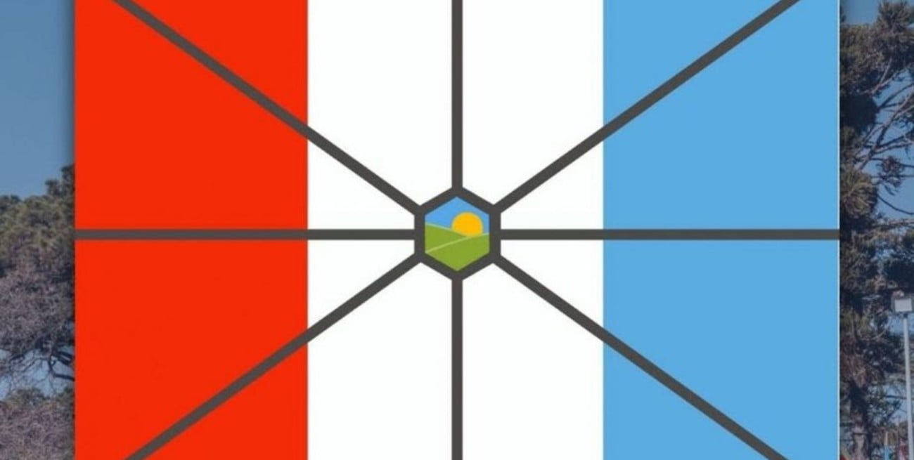 La localidad de Progreso estrena bandera, un emblema de identidad y unión colectiva