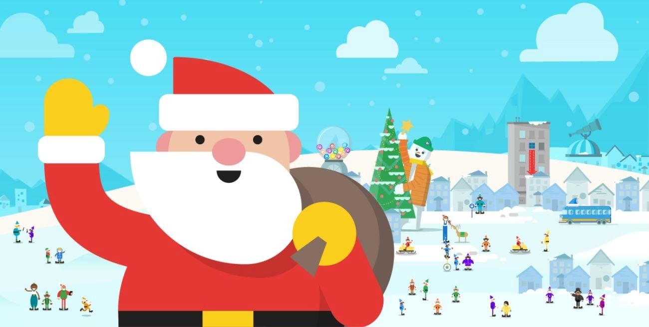Santa Tracker, la aplicación para seguir el recorrido de Papá Noel en vivo