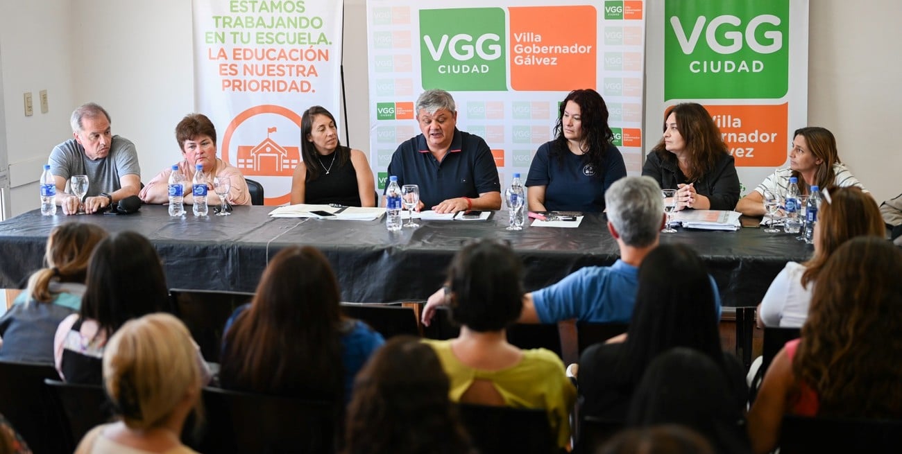 Villa Gobernador Gálvez destinó una inversión histórica a obras en establecimientos educativos