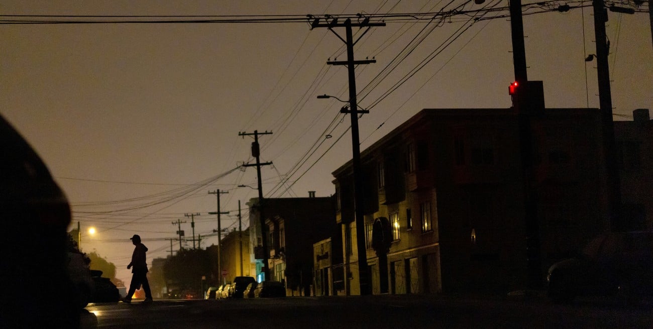 Un apagón dejó a oscuras a San Francisco y afectó a 130.000 personas