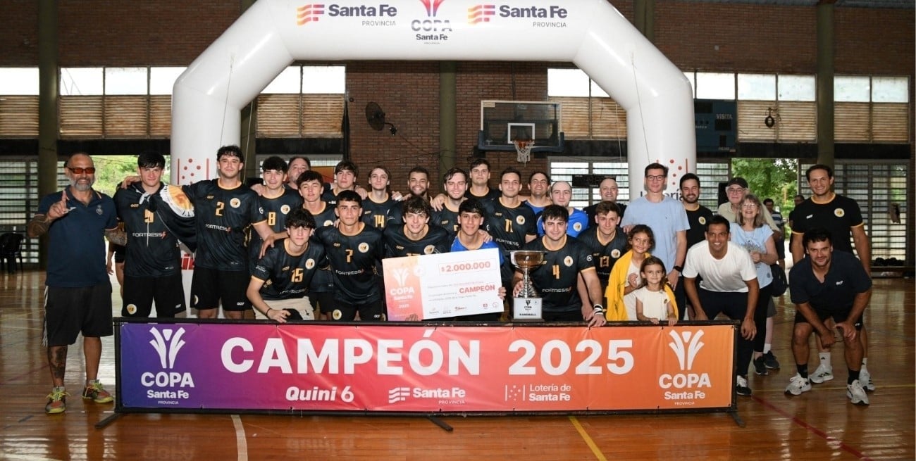 El equipo masculino de IL Peretz impuso su juego y se consagró campeón de la Copa Santa Fe de Handball