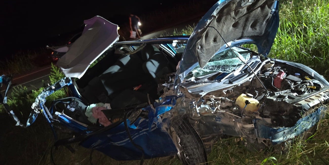 Violento choque en Ruta Nacional 34: un hombre sufrió heridas de gravedad
