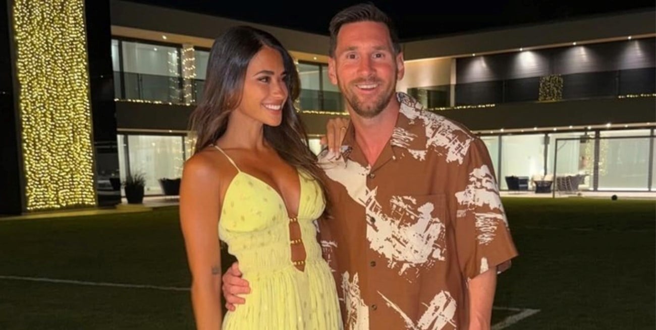 La Navidad íntima y con estilo de Lionel Messi y Antonela en Rosario