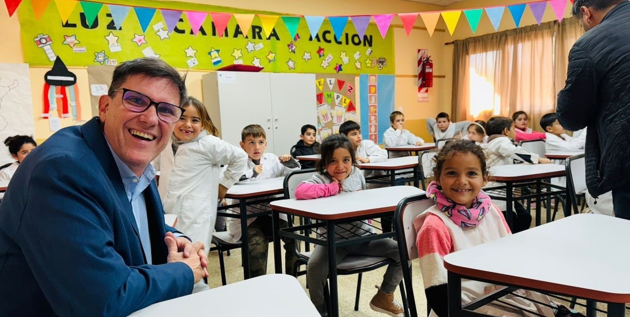 Goity: balance y anticipo de reforma curricular en el nivel primario para 2026