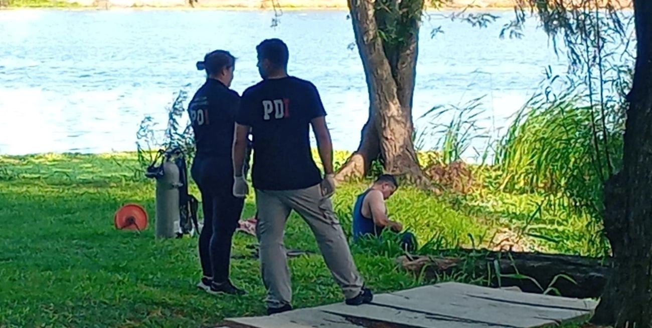 Caso Jeremías Monzón: buzos tácticos buscan pruebas en el lago del Parque Sur