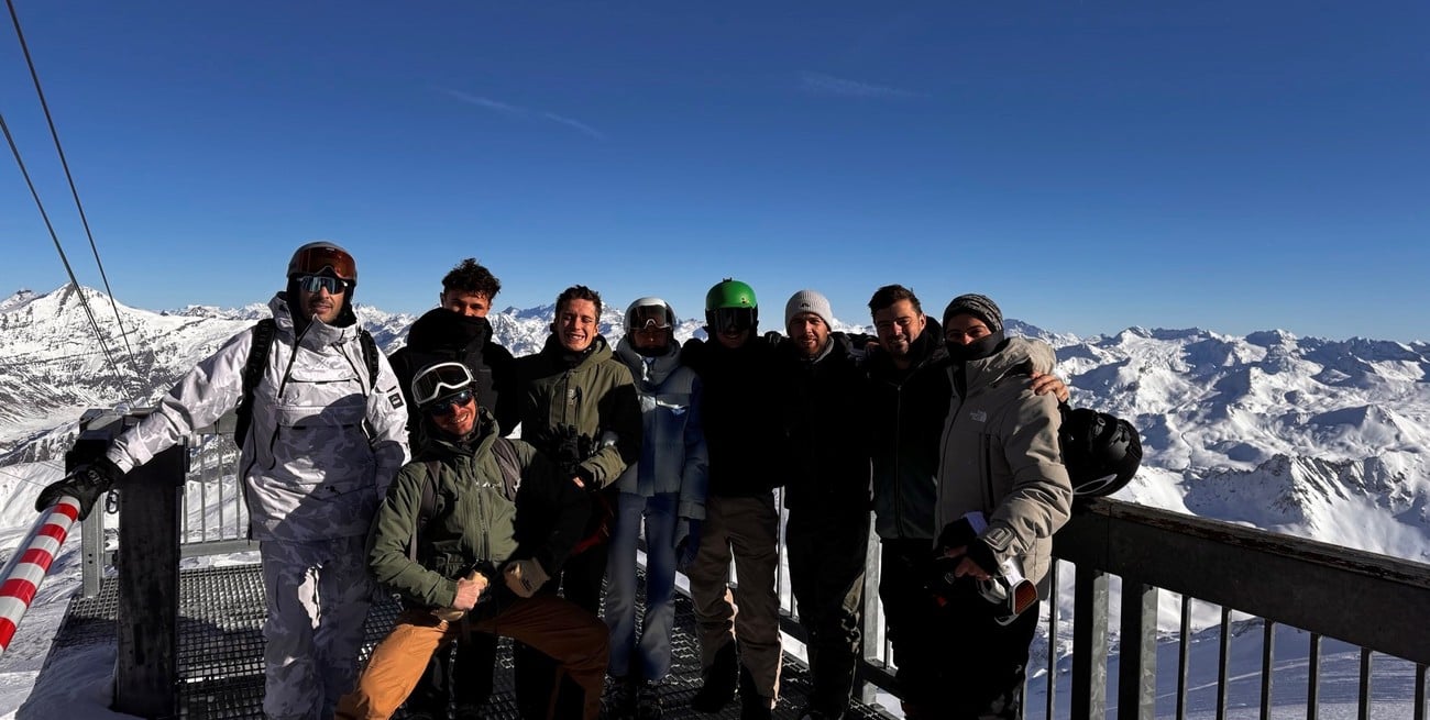 La amistad entre Norris y Fenestraz, del paddock a las pistas de esquí