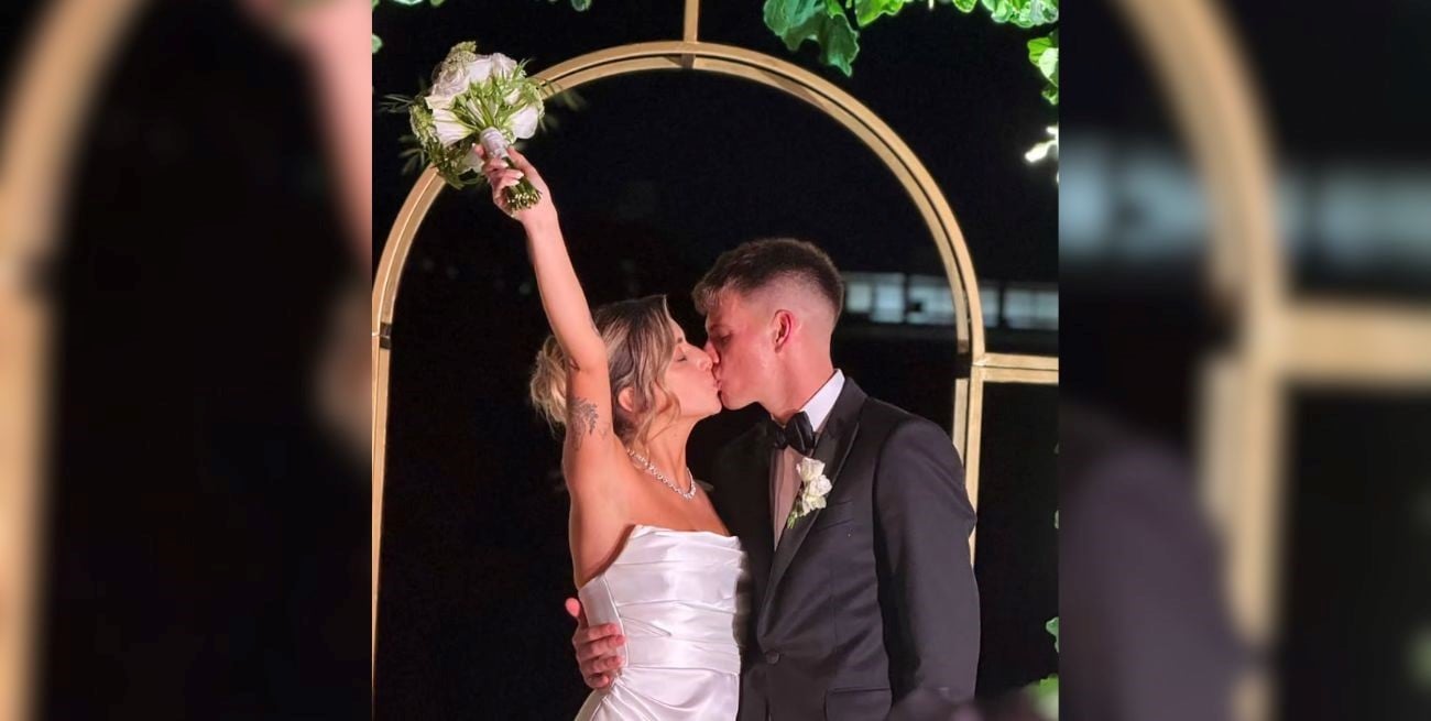 Kevin Zenón se casó en Santa Fe con varios jugadores de Boca presentes