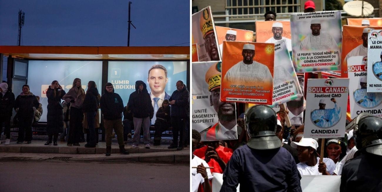 Los países que siguen votando entre la celebración de Navidad y el brindis de fin de año