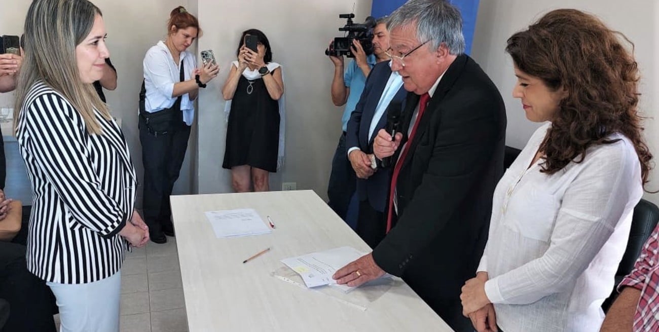 Nueva fiscal para Vera: Paula Prieto asumió con respaldo institucional