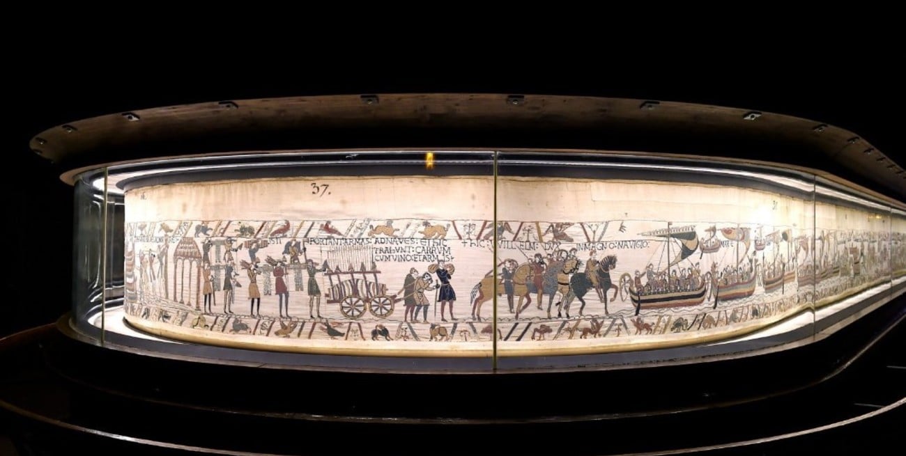 Reino Unido aseguró el Tapiz de Bayeux por un valor estimado de 800 millones de libras