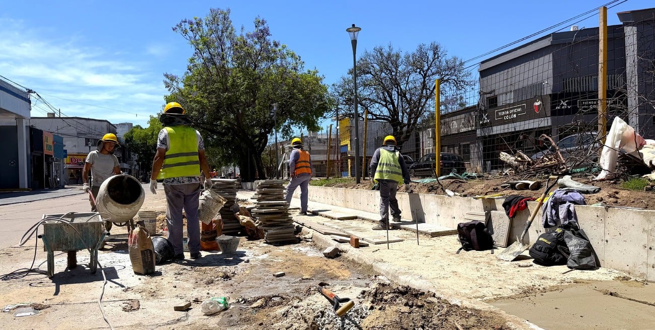 La remodelación de la avenida J. J. Paso entró en la etapa final y esperan una pieza clave