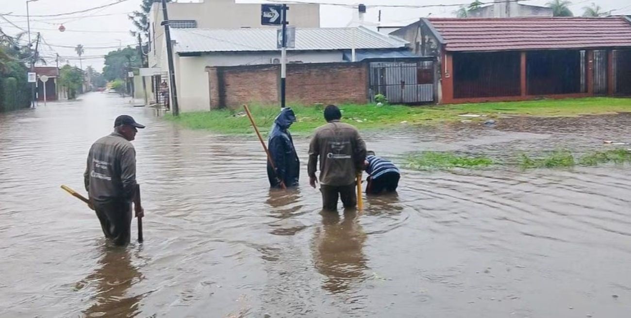 Inundaciones en Corrientes: más de 400 evacuados y estado de emergencia en San Luis del Palmar