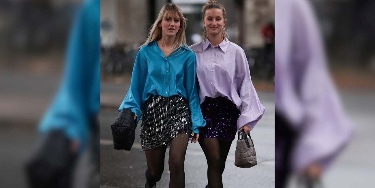 Cuatro looks de fiesta para Año Nuevo con falda de lentejuelas