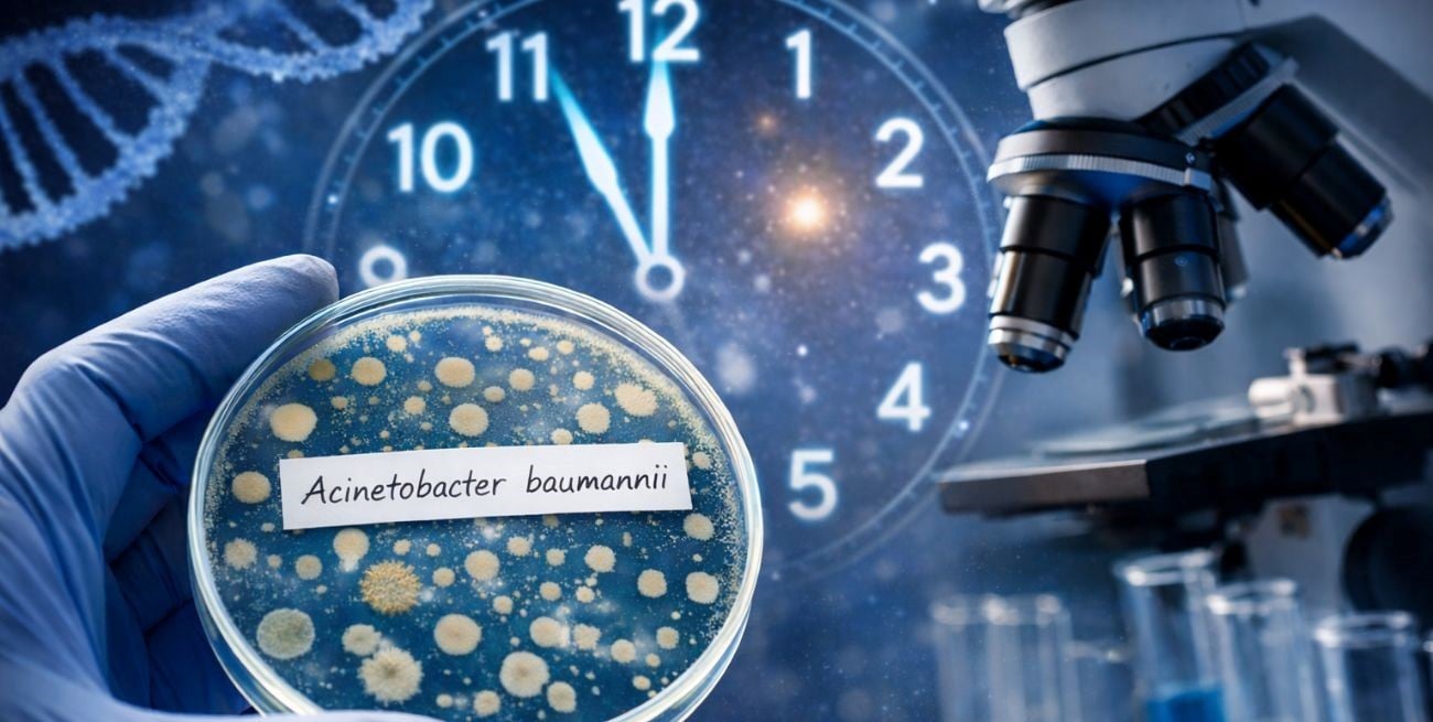 Una bacteria crítica para la salud tiene reloj biológico y abre una nueva mirada sobre las infecciones