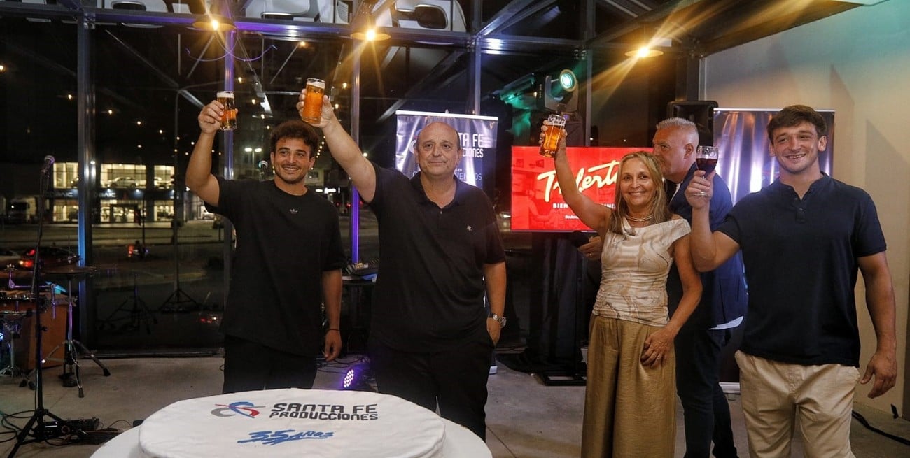 Santa Fe Producciones cumple 35 años: “Esto es equipo, familia y entender a la gente”