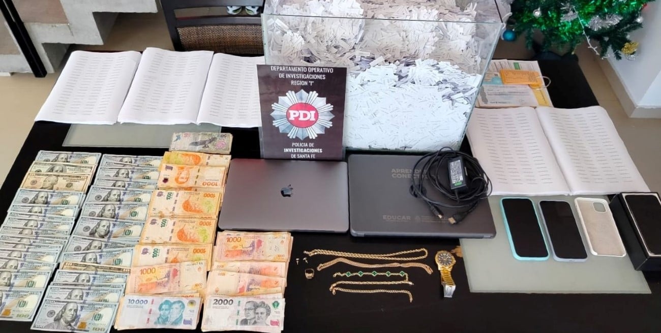 Juego clandestino: allanaron domicilios en Santa Fe y Santo Tomé