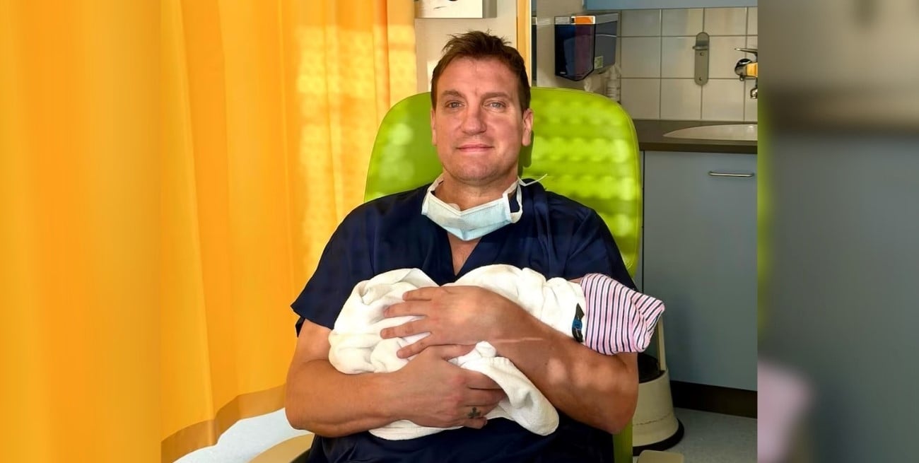 Nació Lando, el hijo de Maxi López y Daniela Christiansson