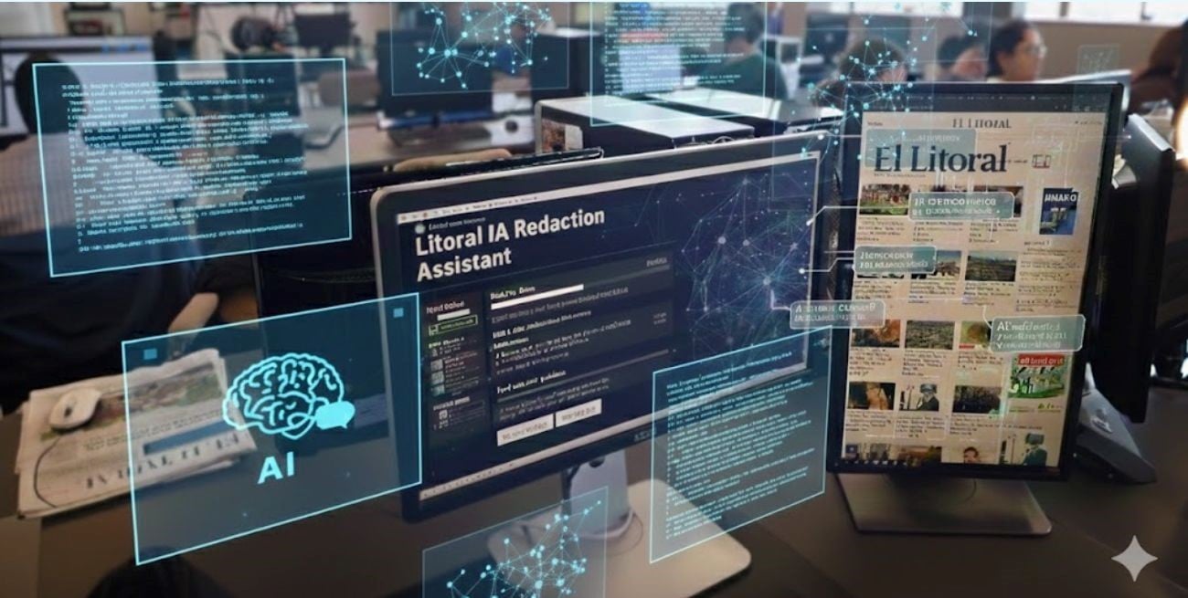 La inteligencia artificial en El Litoral: una herramienta que acelera procesos sin reemplazar el criterio periodístico