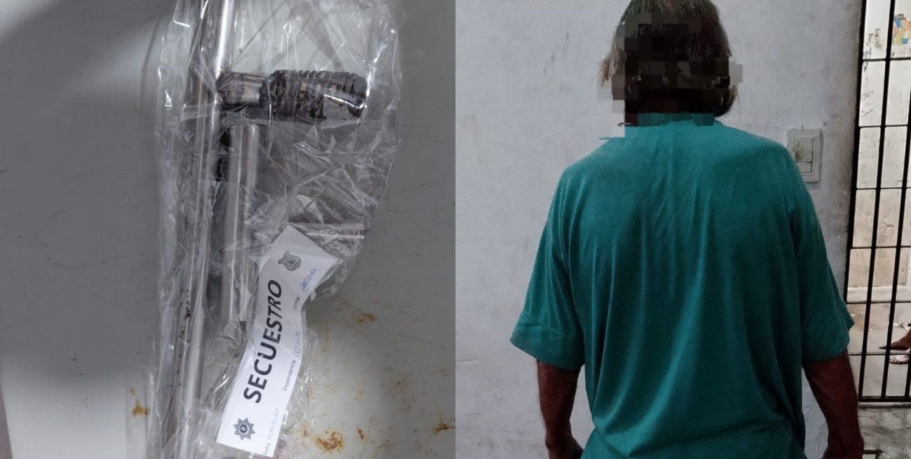 Recibió el Año Nuevo en la calle con una “tumbera”