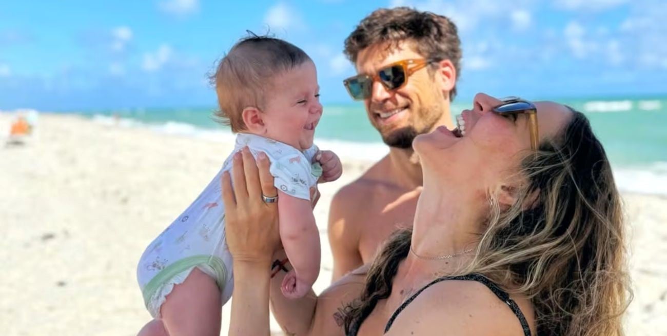 Con un emotivo mensaje, Jimena Barón mostró por primera vez la carita de su hijo Arturo