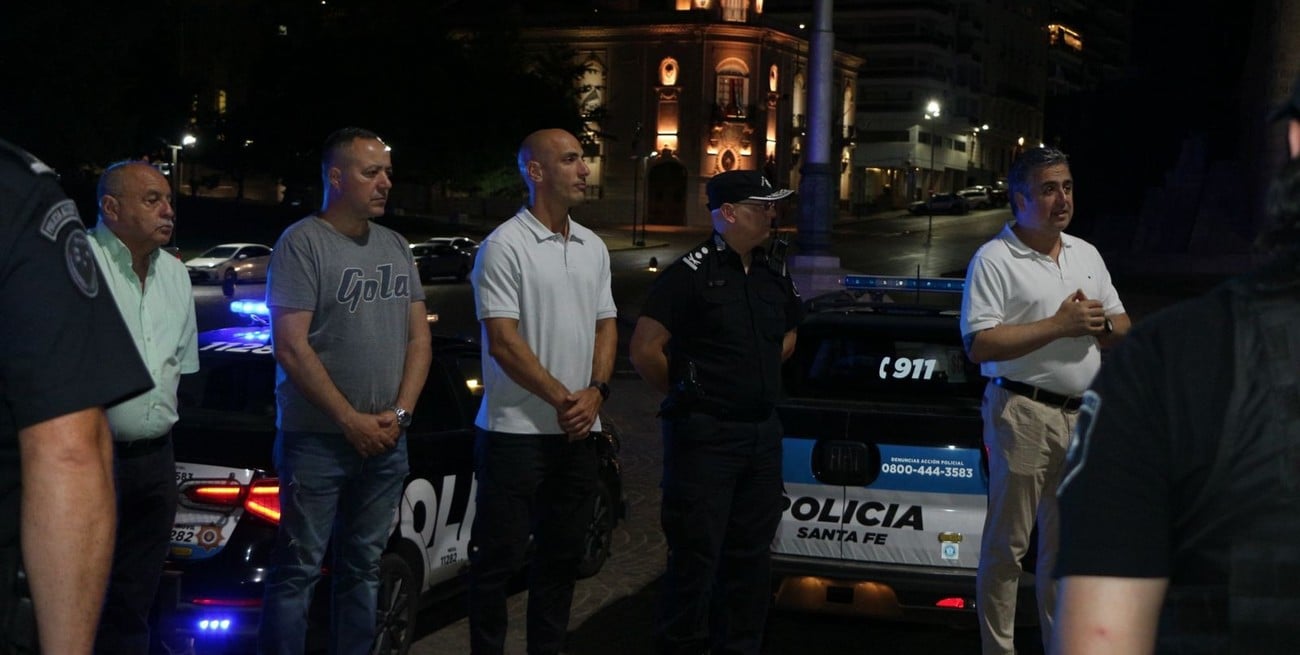 Año Nuevo sin incidentes: fuerte operativo policial en Rosario y Santa Fe