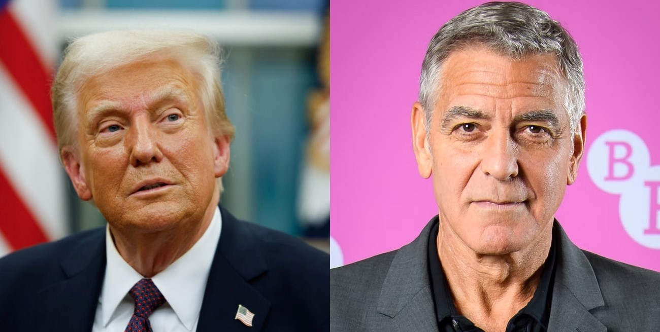 George Clooney se radicó en Francia y desató un cruce político con Donald Trump