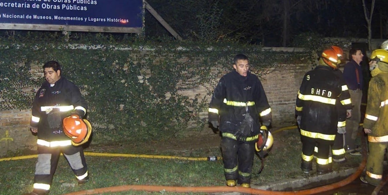 Video: un nuevo incendio puso en alerta a los vecinos de Ezeiza