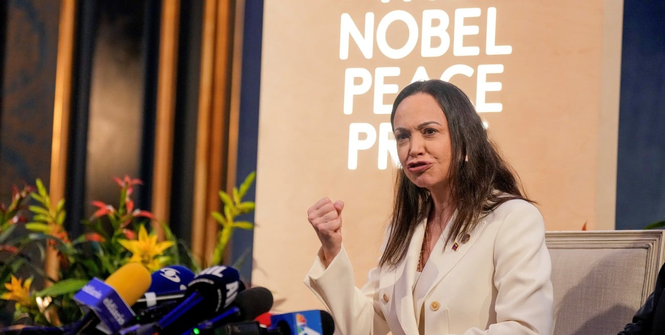 María Corina Machado: "Este no es un presidente legítimo, es el líder de una estructura criminal"