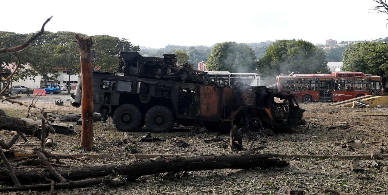 Estados Unidos atacó bases militares de Venezuela y capturó a Maduro