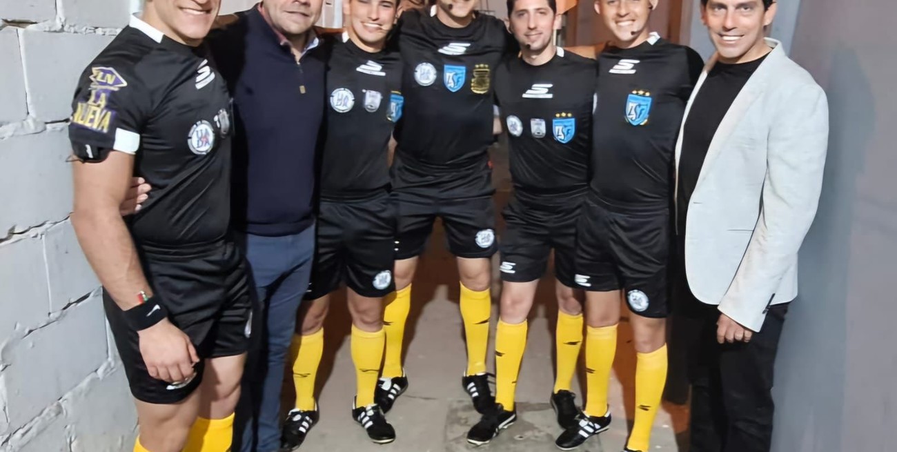 Los árbitros, los dueños del pitazo final