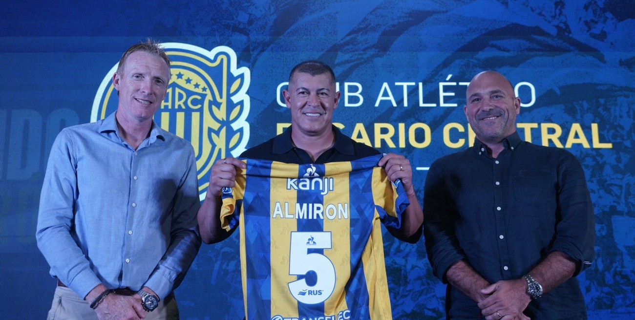 Jorge Almirón fue presentado en Central: “Quiero ser parte de la historia de este club”
