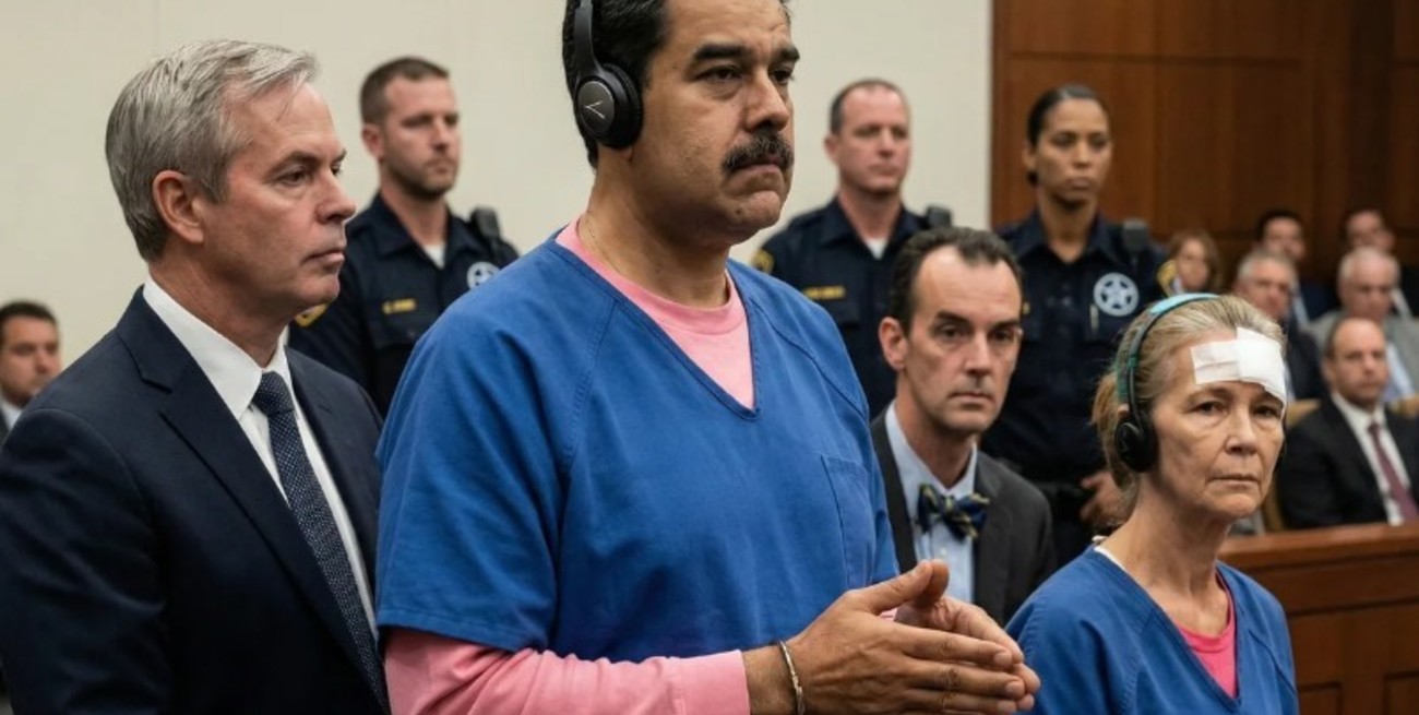 La IA recreó la primera audiencia de Maduro en Nueva York