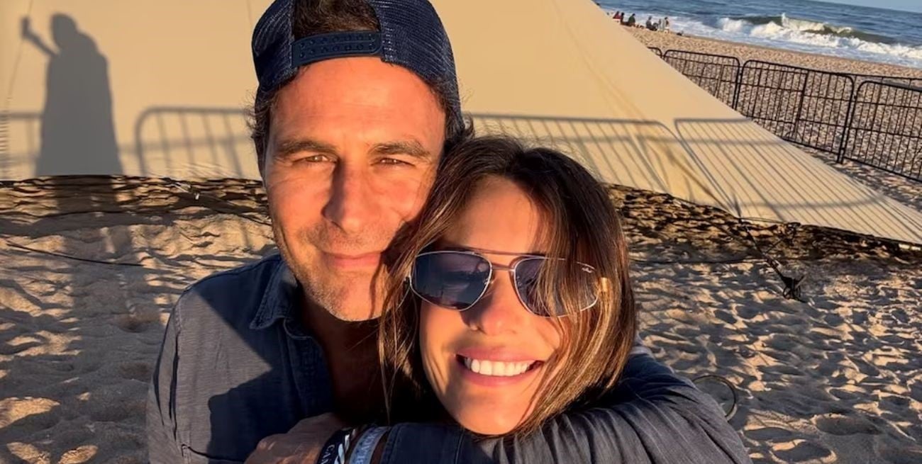 Pampita y Martín Pepa disfrutaron de una noche romántica en la playa
