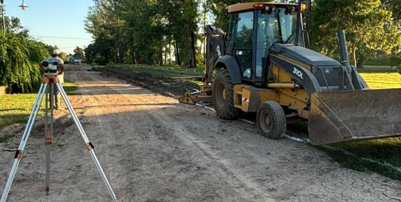 Matilde: avanza una obra clave para mejorar la circulación y la seguridad vial