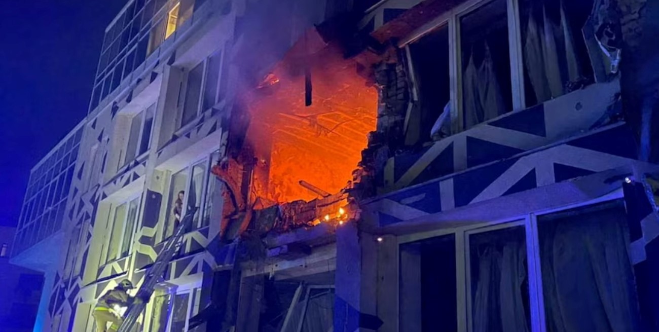 Rusia bombardeó Kiev: dos muertos y daños en un hospital