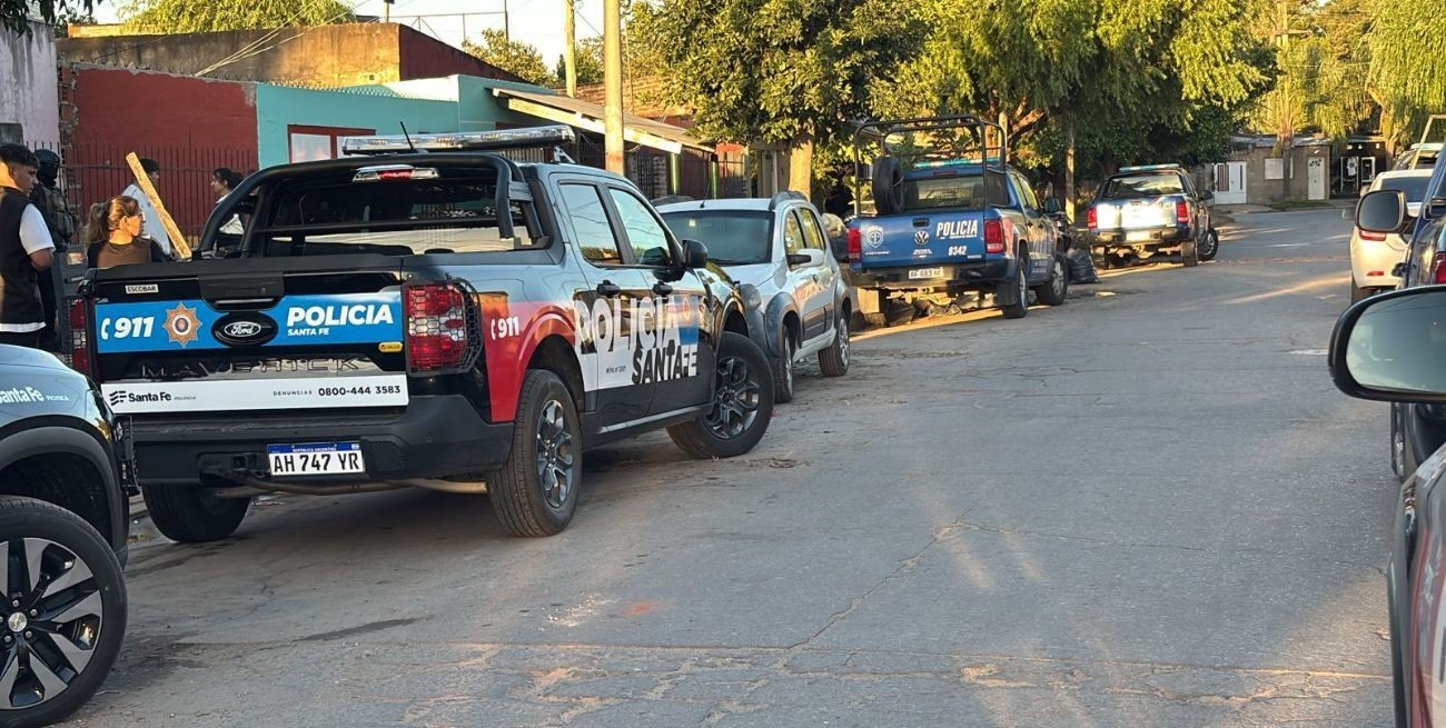 Múltiples allanamientos en barrios de la zona norte y oeste de Santa Fe