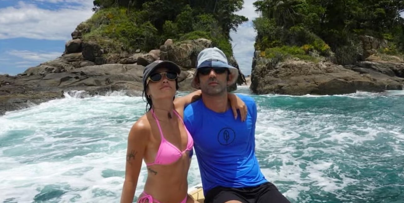 Lali Espósito y Pedro Rosemblat: vacaciones de amor y amistad en las playas de Brasil