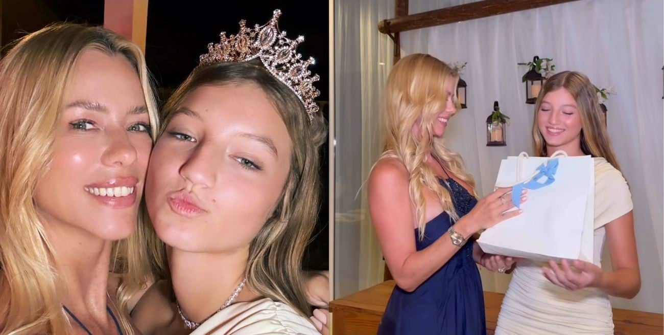 Nicole Neumann deslumbra con un costoso regalo para los 15 años de su hija Allegra Cubero 