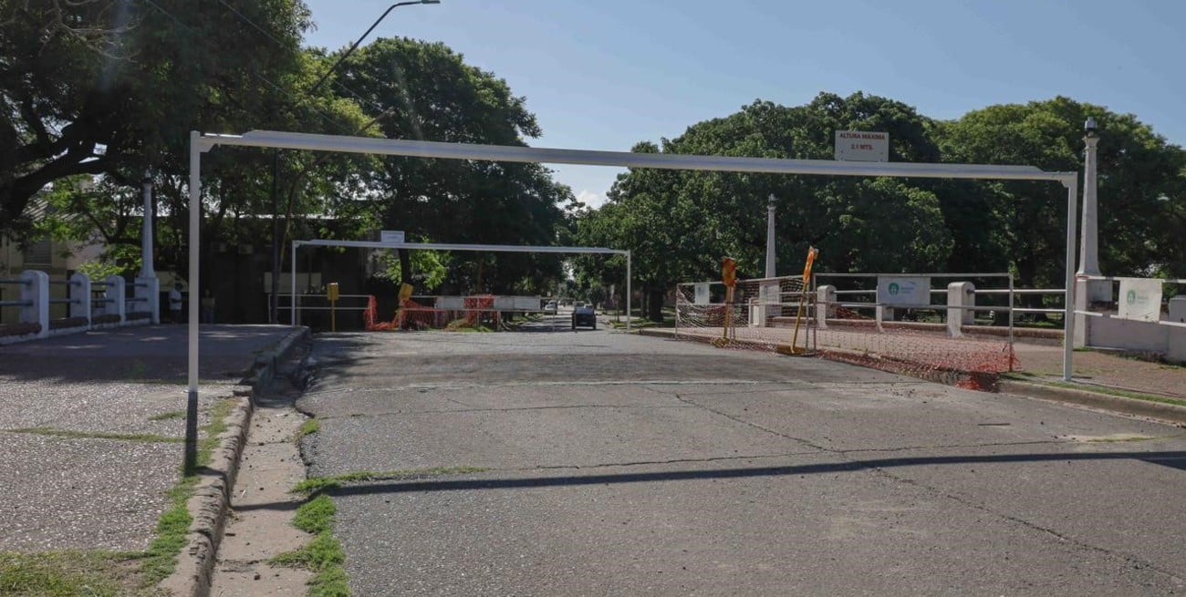 Reabre el puente del Parque Garay: solo podrán circular autos, motos y camionetas