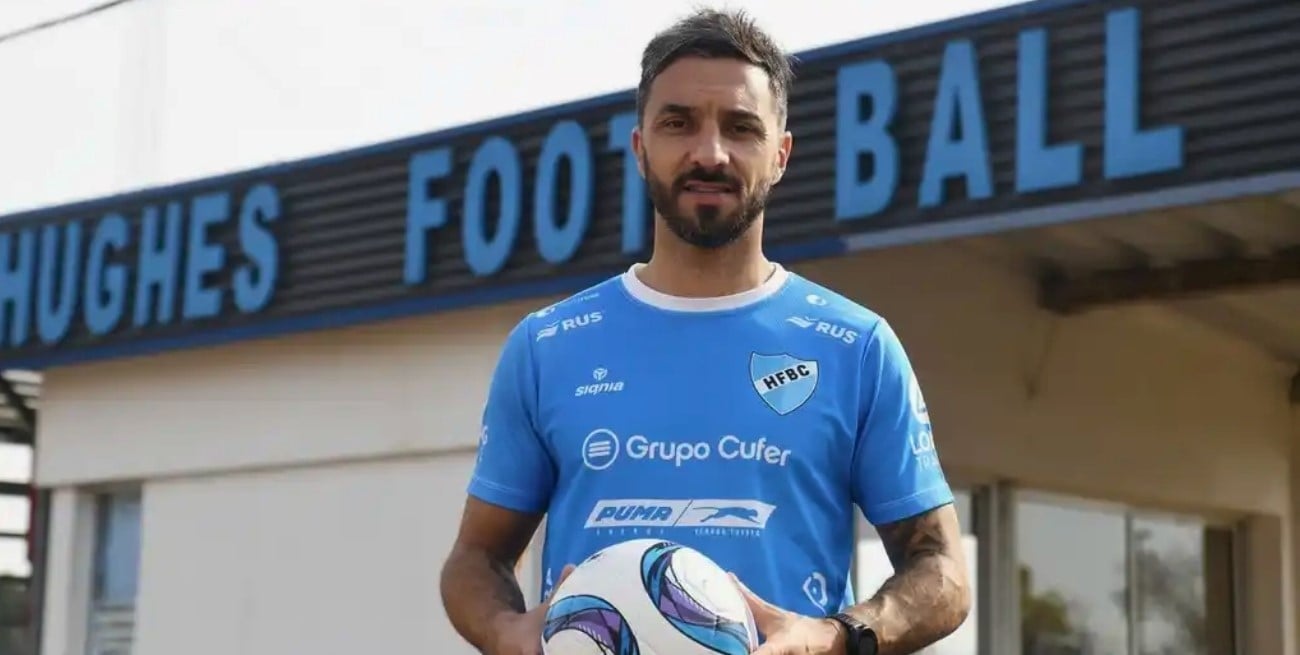Se confirmó: Hughes FBC deja la Venadense y se suma a la Liga Deportiva del Sur